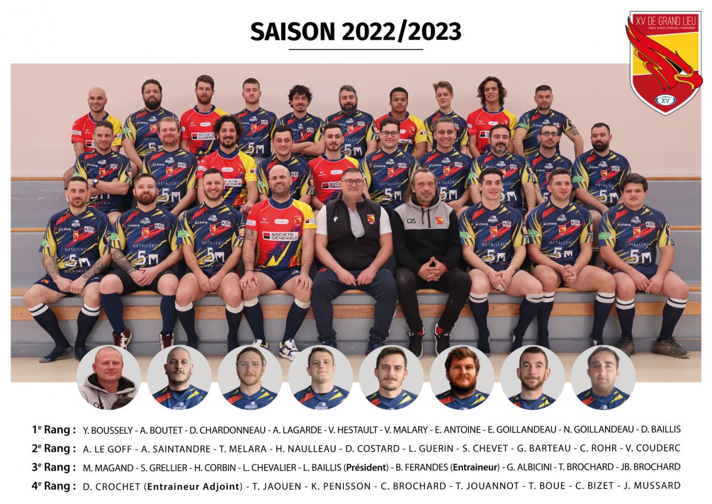 Saison 2022 - 2023